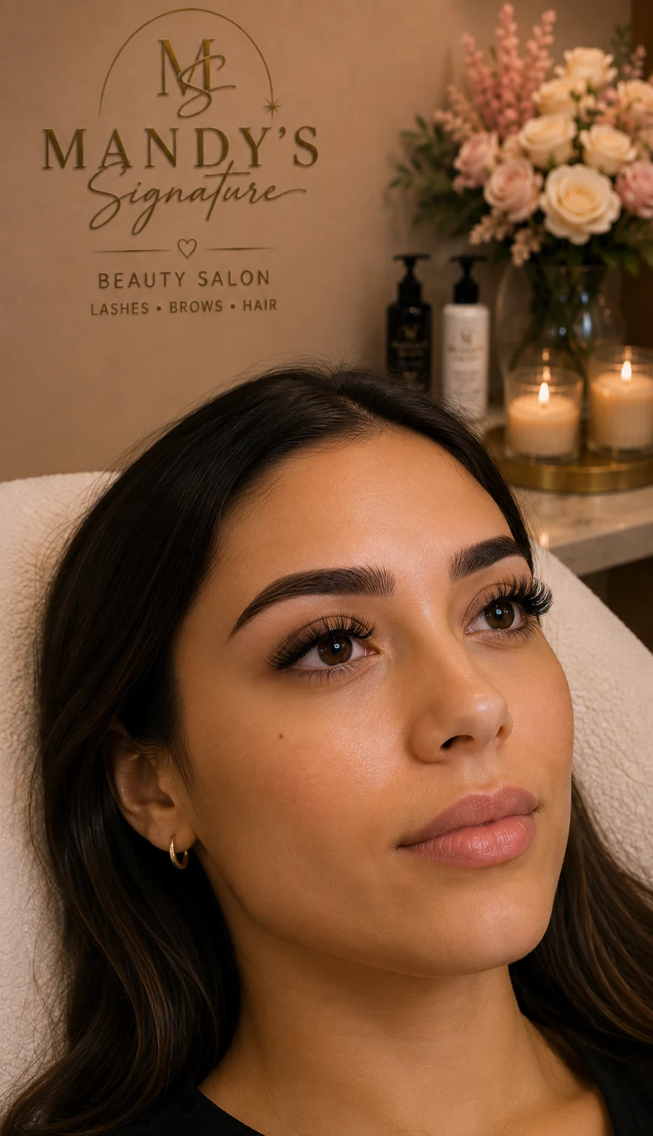 Lashes resultaat bij Mandy's Signature in Oldenzaal